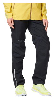 Pantalon de Trail Femme Imperméable Kiprun Noir