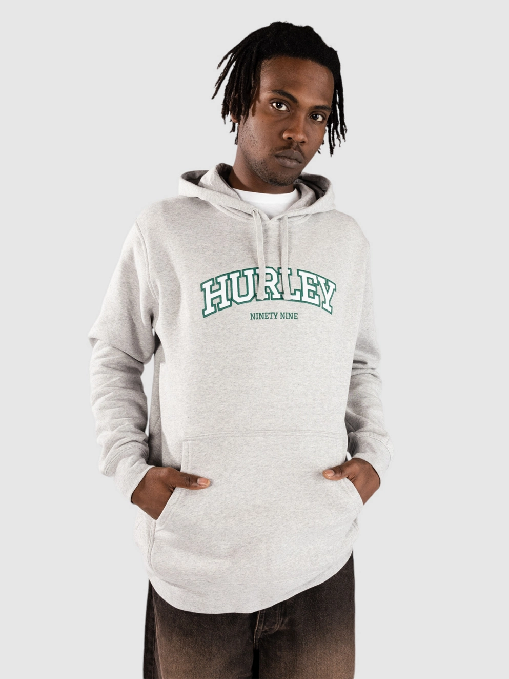 Hurley Flow Hoodie heather grey