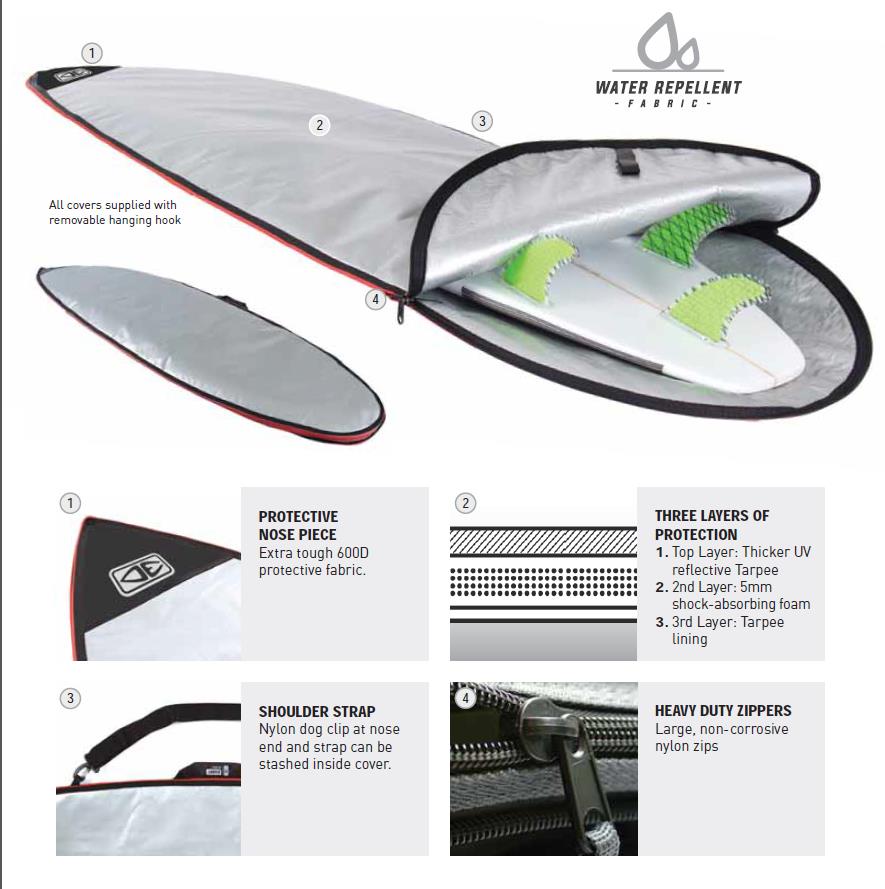 Ocean and earth Housse Barry Basic 5'8