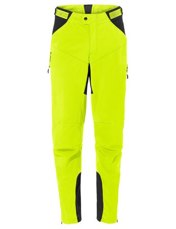 QIMSA II Herren-Softshellhose  neon yellow  M