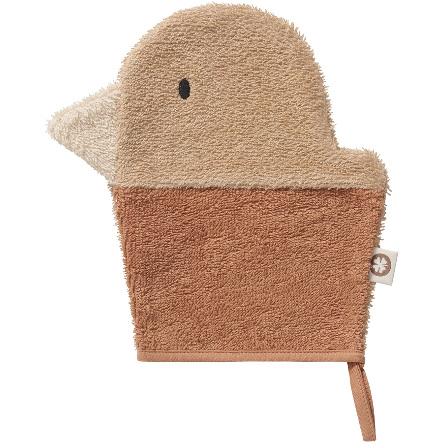 Noppies Waschlappen Duck terry wash cloths Indian Tan