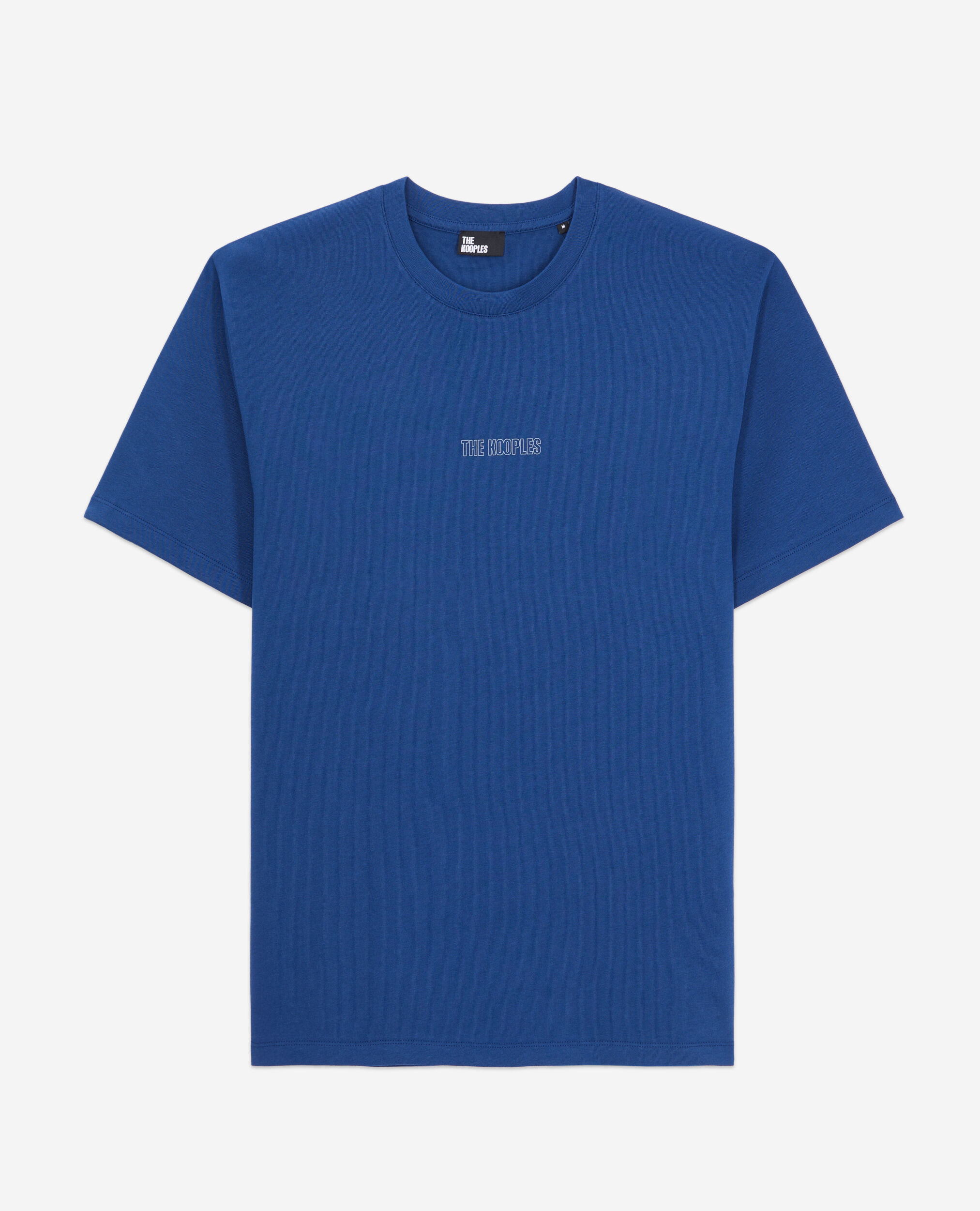 T-shirt bleu vif avec logo