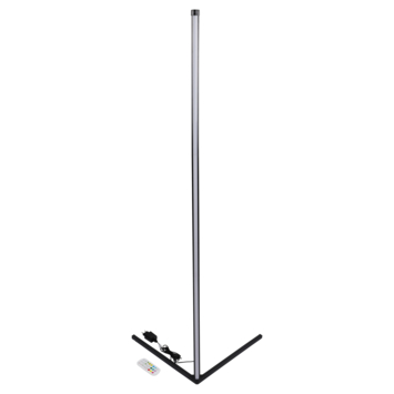 Grundig staande LED - hoek vloerlamp RGBW 15W  140x30 x30CM