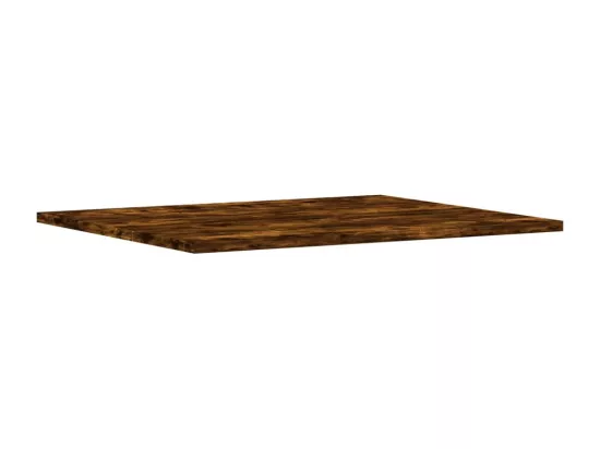Étagères murales 4 pcs chêne fumé 60x50x1,5cm bois d'ingénierie