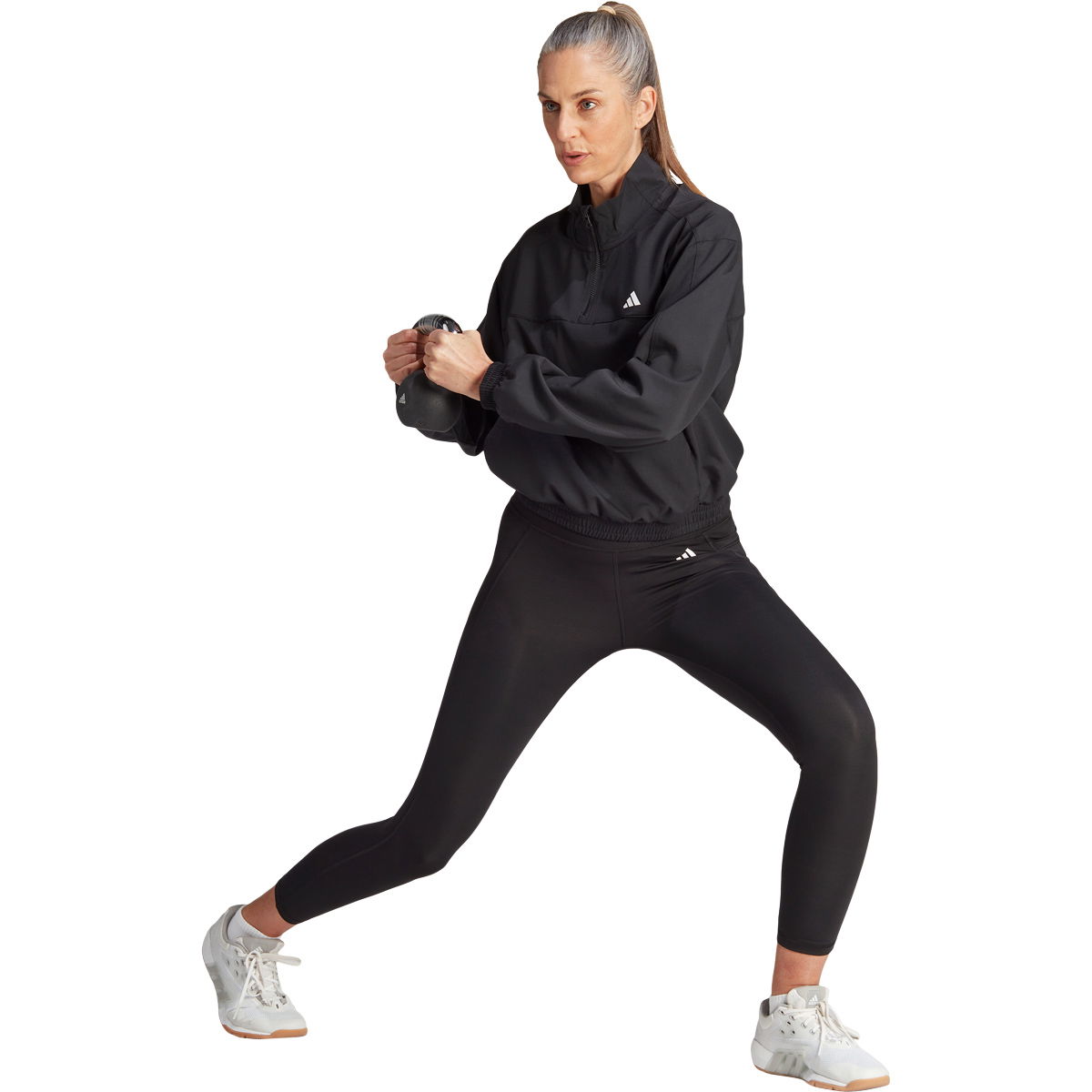 adidas Train Essentials 1/4 Zip Træningstrøje Dame