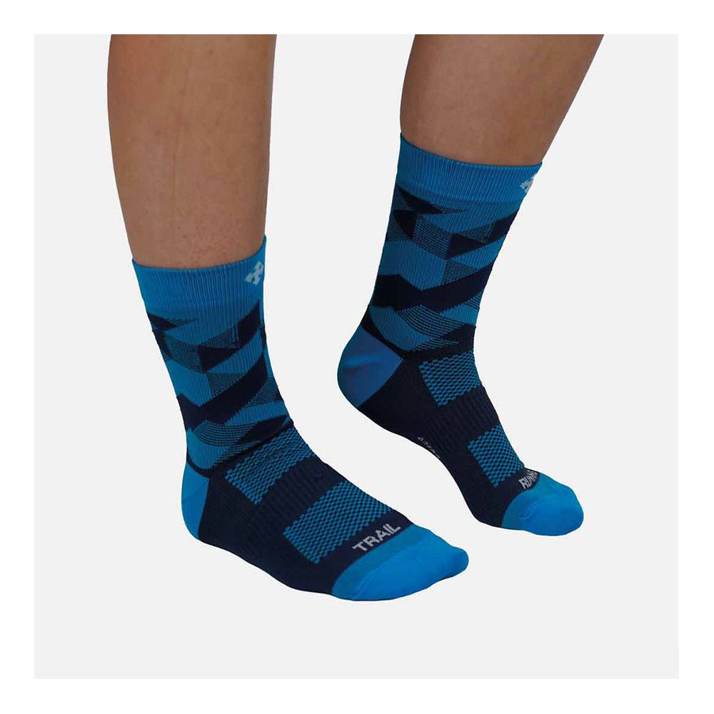Raidlight HIGH - Chaussettes navy/blue