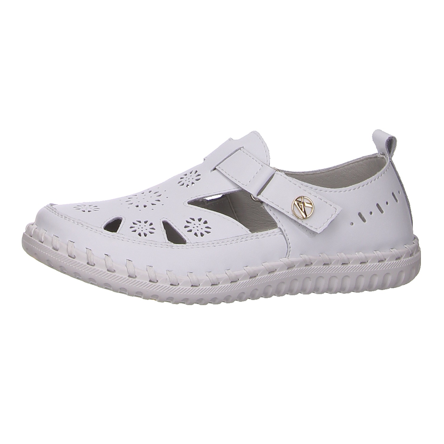 HBH Slipper weiß weiss/weiss kombi