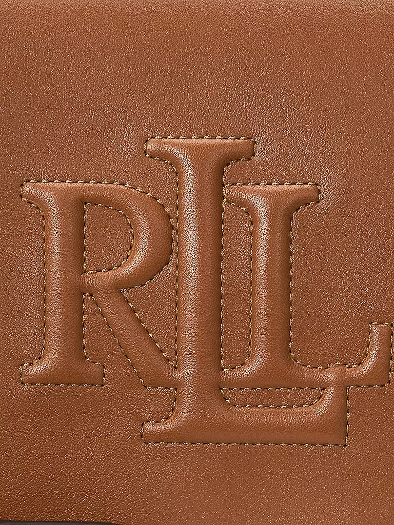 LAUREN RALPH LAUREN Ledertasche - Mini Bag WITLEY Medium braun