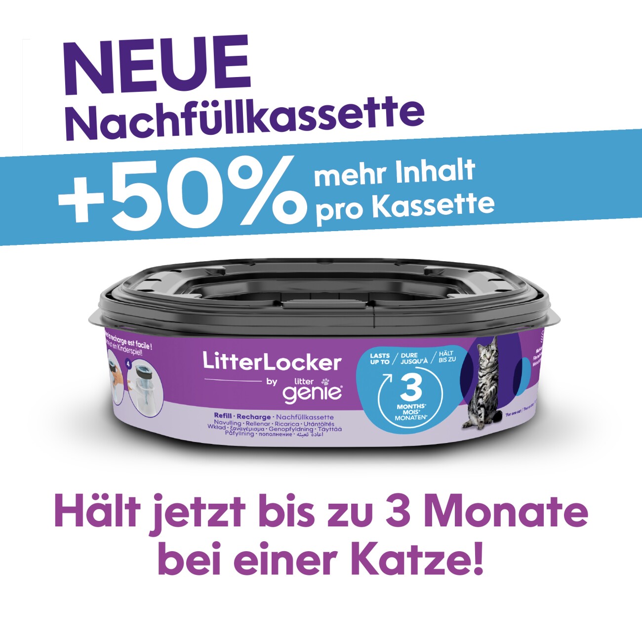 LitterLocker by Litter Genie Katzenstreu Entsorgungseimer