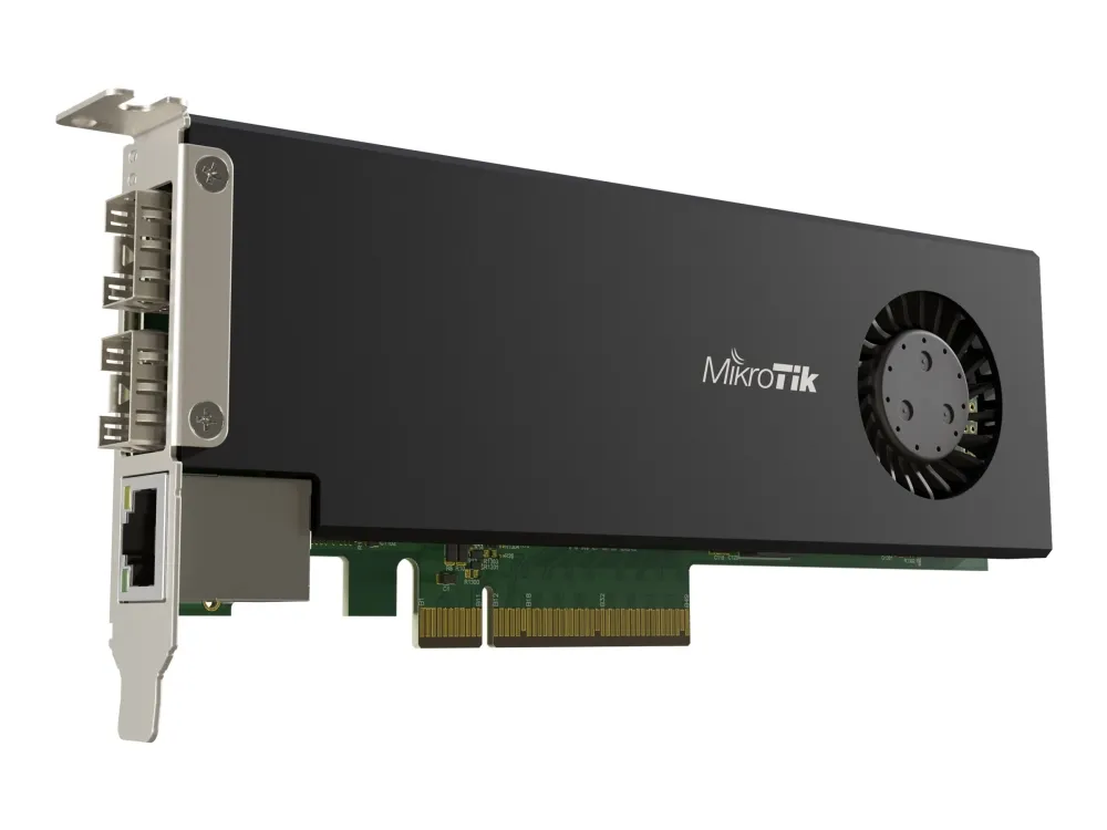 MikroTik CCR2004-1G-2XS-PCIE - Ekspansionsmodul - PCIe - Gigabit Ethernet x 1   25 Gigabit SFP28 x 2