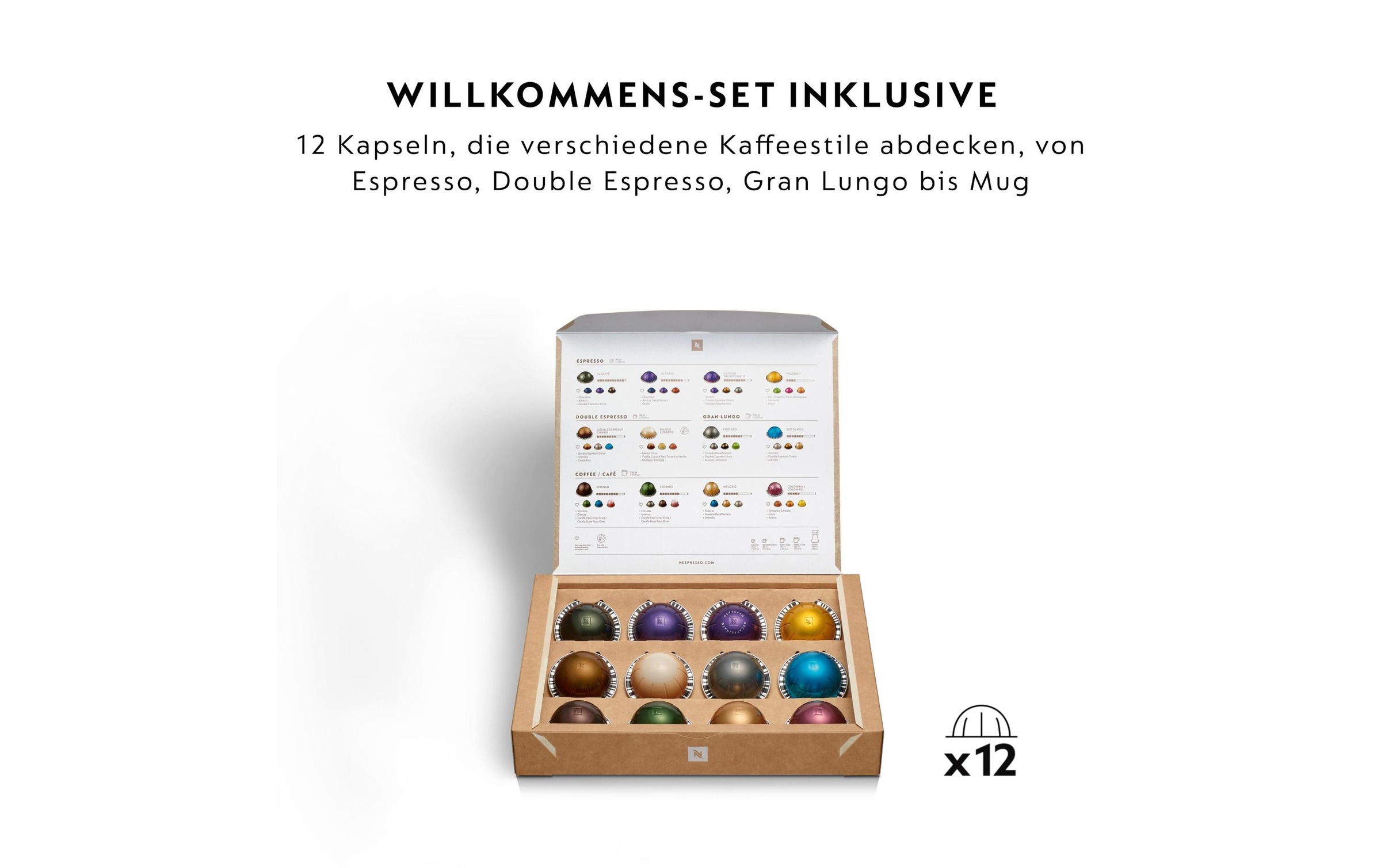 Sage Kapselmaschine »Kaffeemaschine Nespresso Vertu«