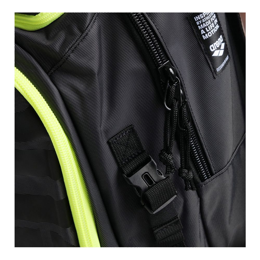 Arena FASTPACK 3.0 40L - Sac À dos dark smoke/neon yellow