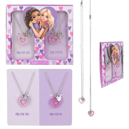 Depesche TOPModel BFF Necklace Set, 1 Set, 2-fach sortiert