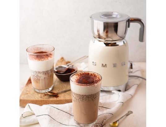 SMEG - Chocolatière MFF11CREU MOUSSEUR DE LAIT