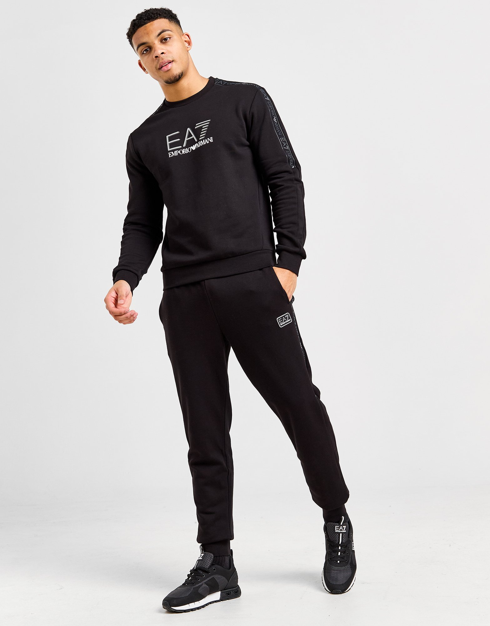 Emporio Armani EA7 Pantalon de jogging Tape Homme