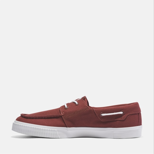 Sneaker Bassa Stringata da Uomo in rosso