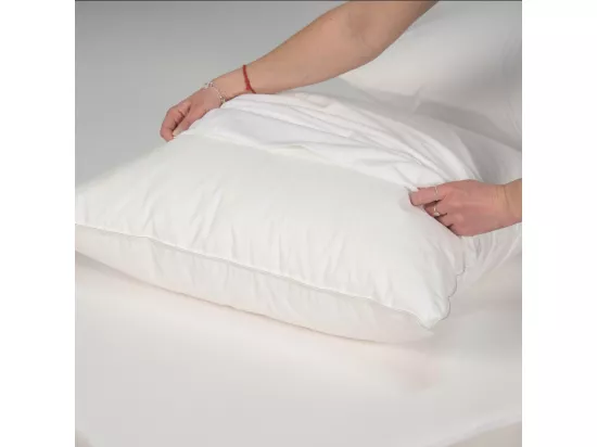 Lot de 2 protèges oreillers imperméables en jersey 65x65cm