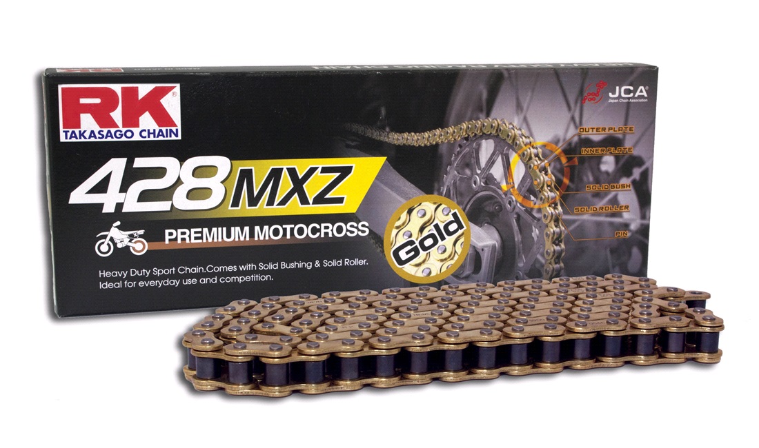 Kæde MX RK GB428MXZ Guld 142 led