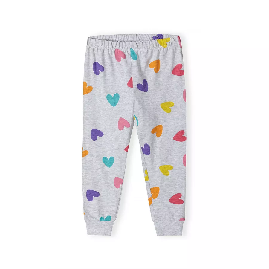MINOTI Pyjama Hellgrau