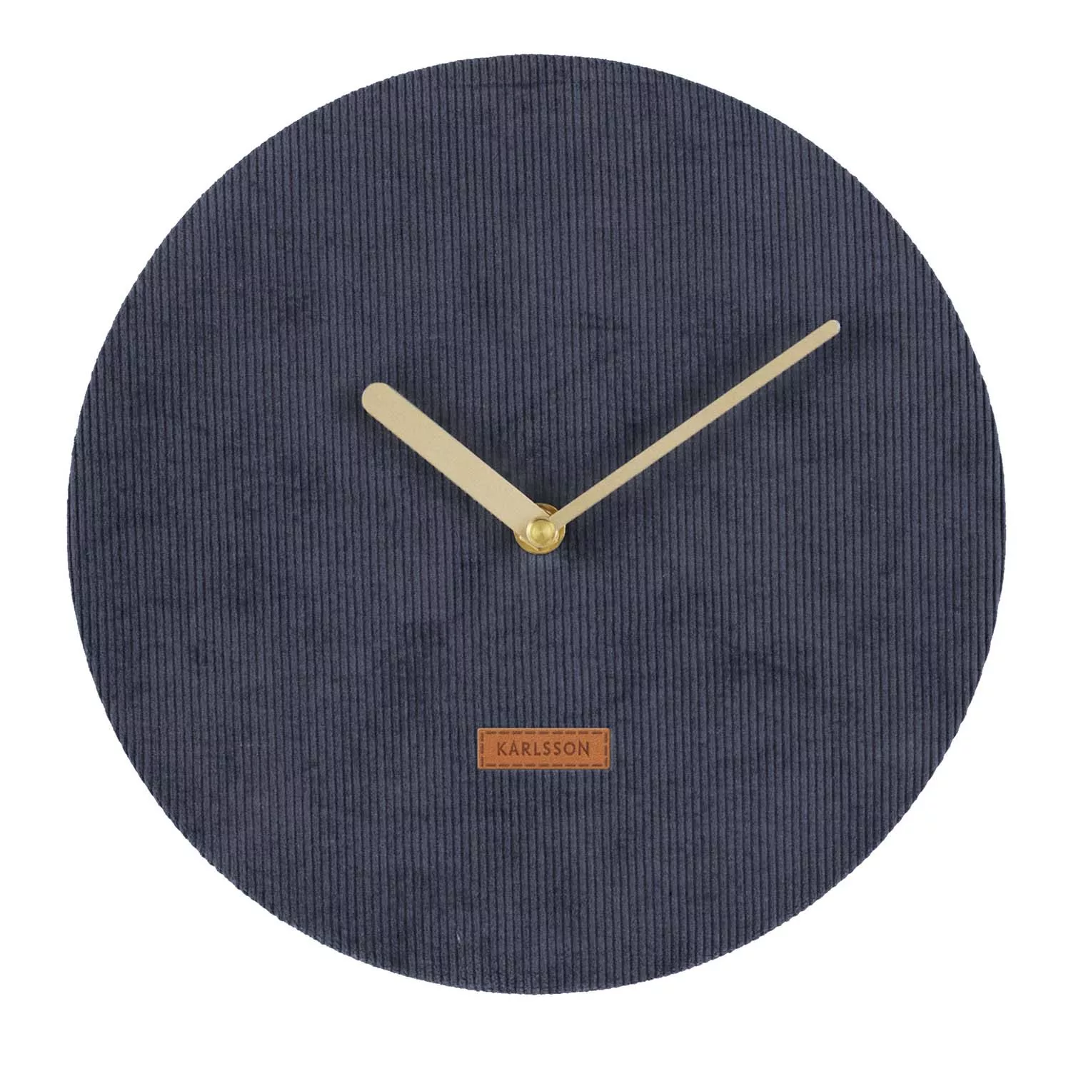 Karlsson Corduroy Vægur KA5671BL