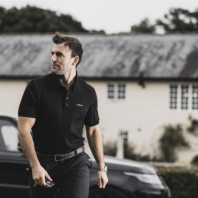 Polo LeMieux Elite Men Zwart