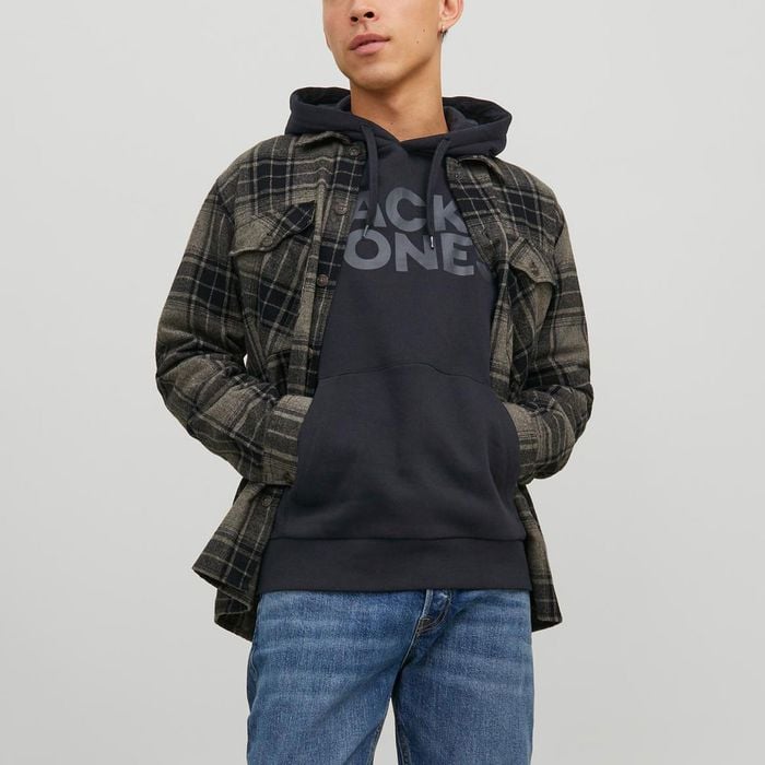 Jack & Jones Corp Logo Hoodie Heren