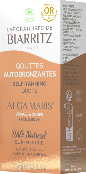 ALGA MARIS Selbstbräunungstropfen<br>35 ml, Flasche, Tropfen, feuchtigkeitsspendend