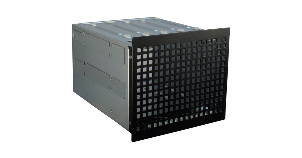 Inter-Tech3U-30248 rack behuizing  (Zwart | 2x USB-A)