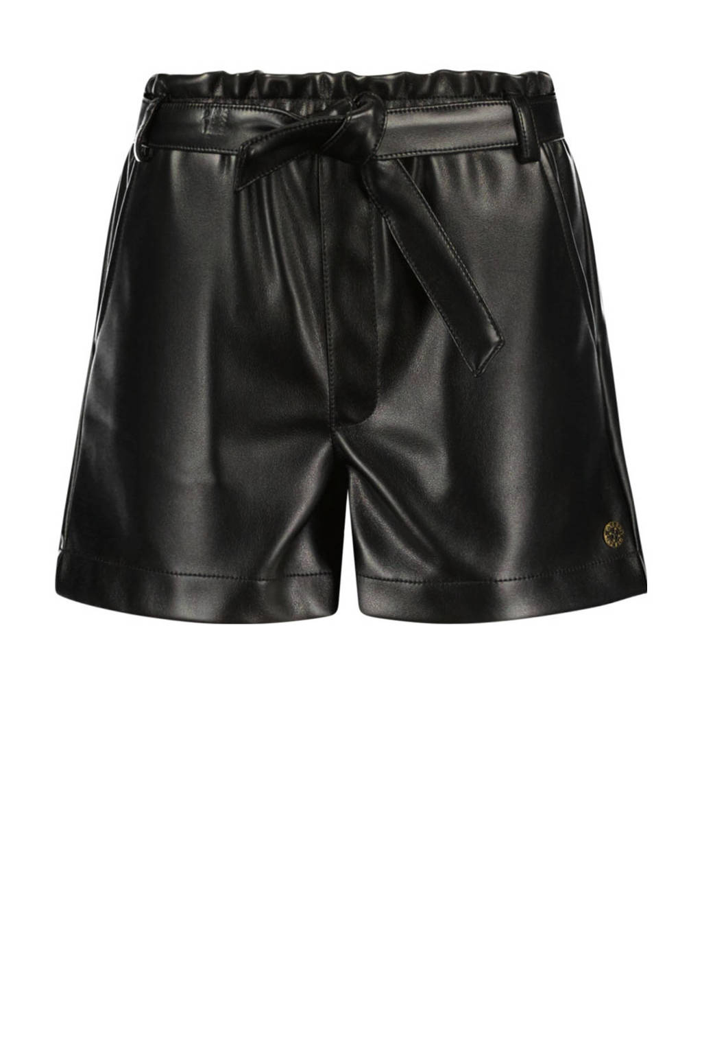 Like Flo imitatieleren relaxed paperbag short Fay-Linn antraciet