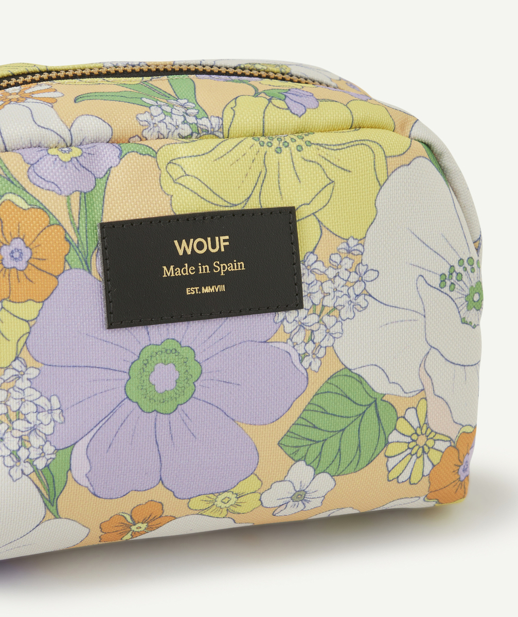 WOUFTROUSSE IMPRIMÉE FLORAL COLORÉE 21 x 12 x 10 CM