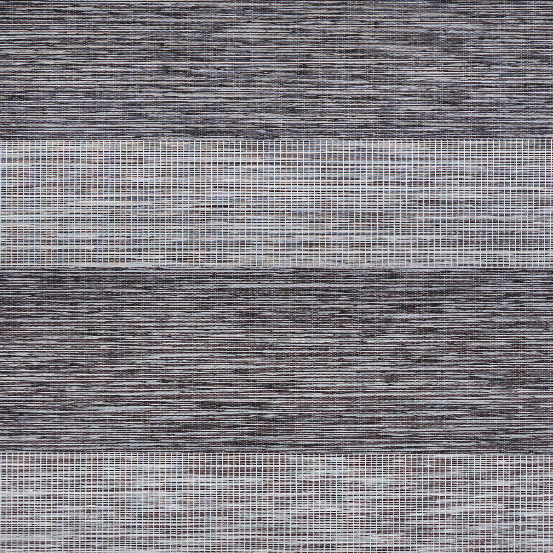 LICHTBLICK Duo Rollo Klemmfix meliert - dunkelgrau gestreift - 45x150 cm