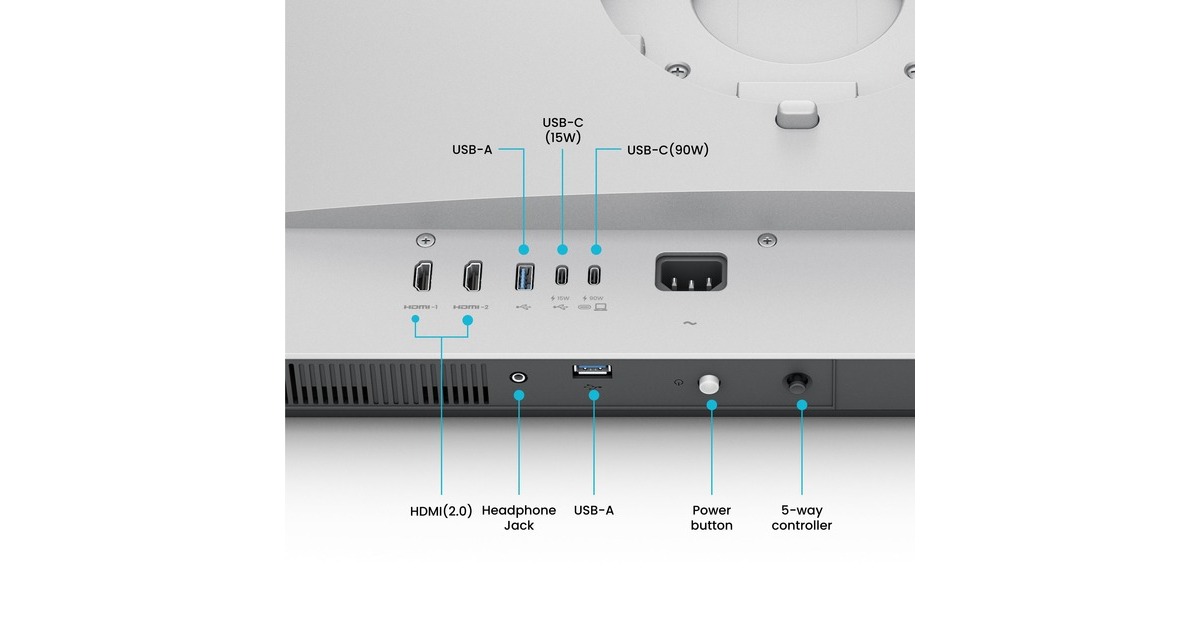 BenQMA270U MacBook monitor voor allround professionals 27