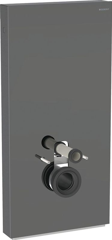 Geberit Monolith PLUS badkamerkranene module voor wandcloset, 101cm, wateraansluiting aan zijkant, met aansluitpijp, 131.222.JK.7