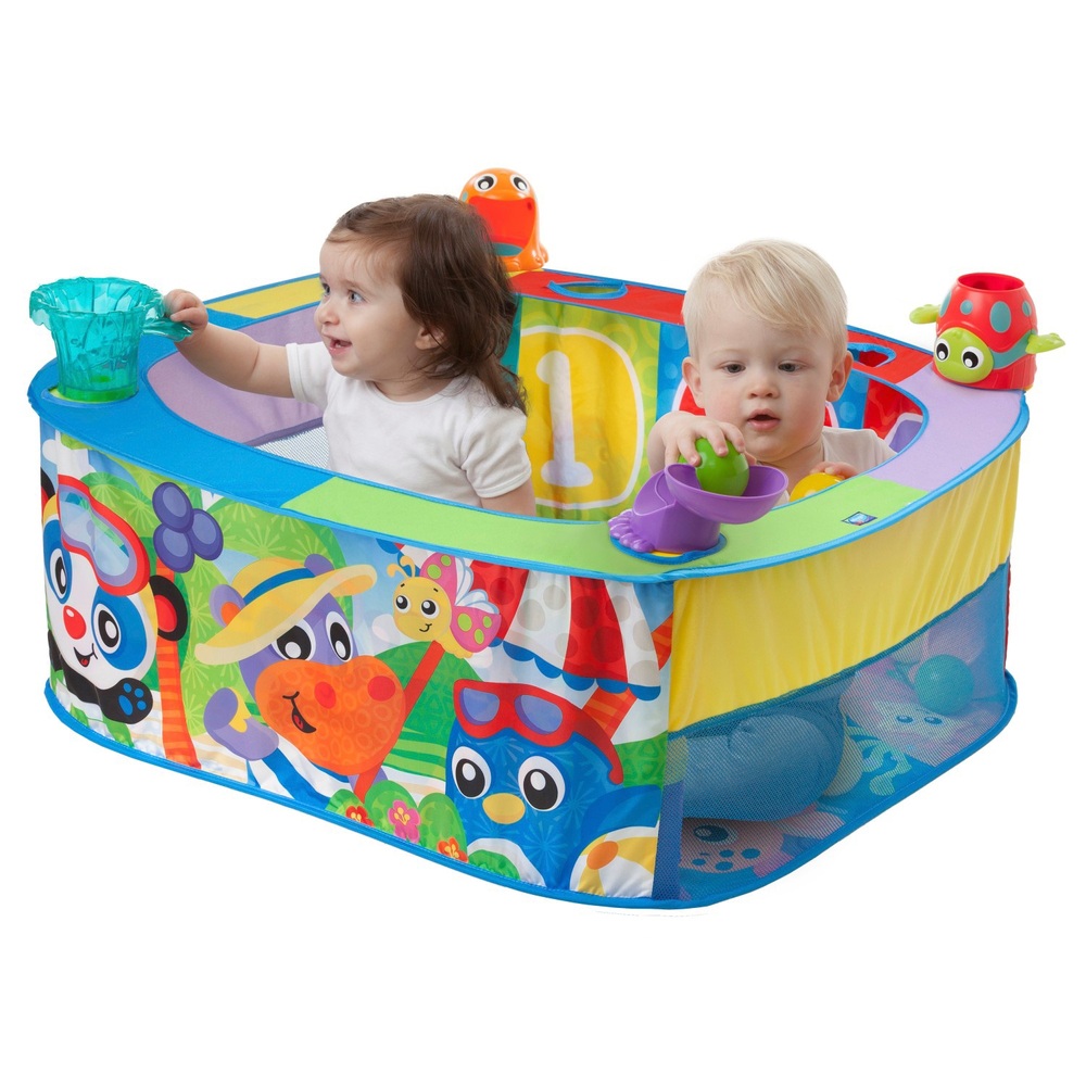 Playgro Grow 'n' Play Pop and Drop Aktivitäts-Bällebad
