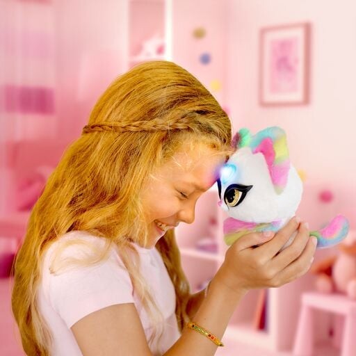 My Fuzzy Friends - Kitty Luna Magic Whispers - Interaktiv Kat - Hvid