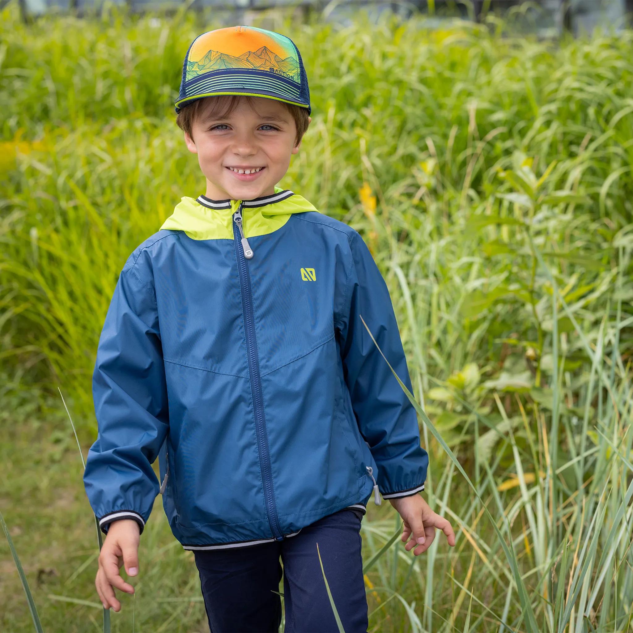 Nanö Manteau Mi-Saison Coupe-Vent 4-6ans