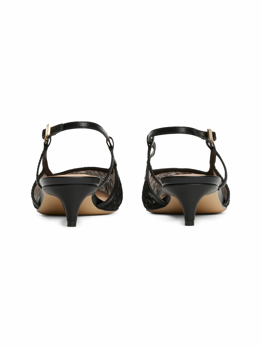 TOMMY JEANS<br>Sapatos de salto Leren
