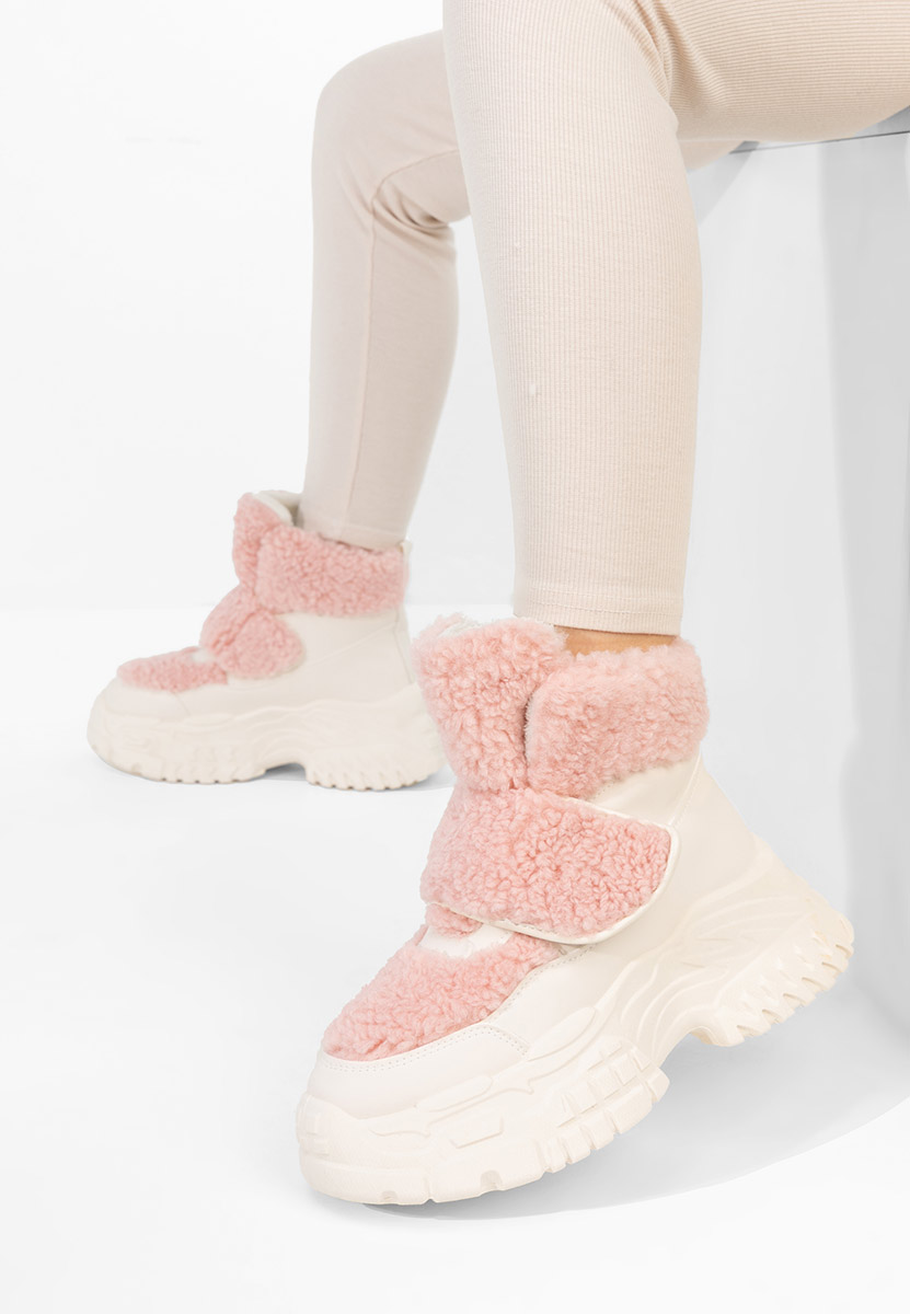 Baskets d'hiver pour femmes blancs Comino V2