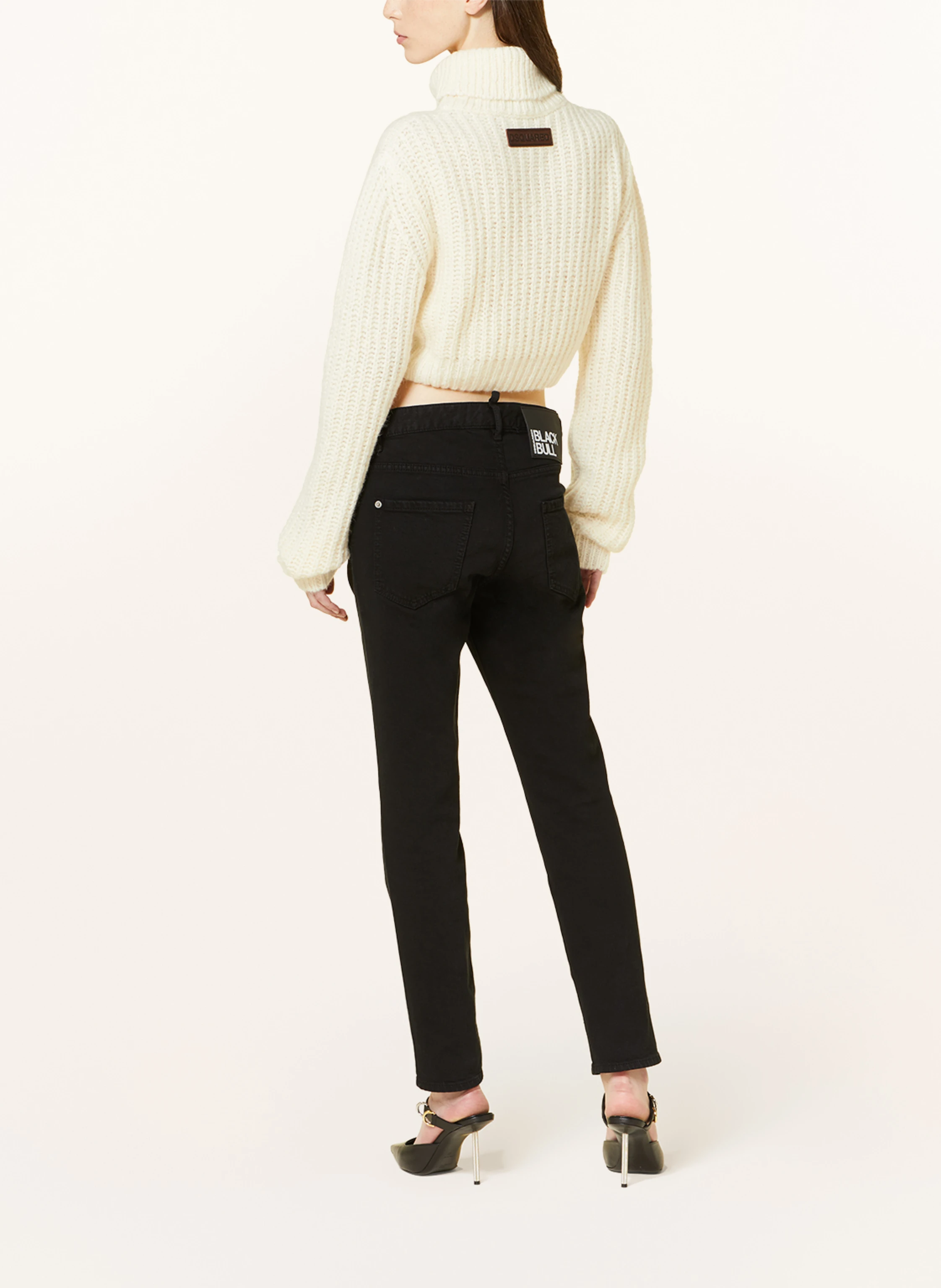 DSQUARED2 Cropped-Rollkragenpullover