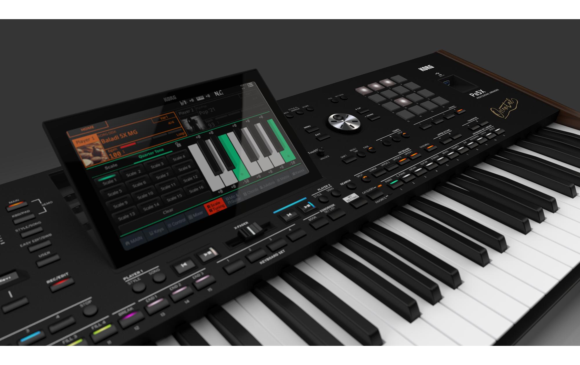 Keyboard Pa5X 76 Oriental<br>Keyboard mit 76 Tasten aus der Arranger-Serie