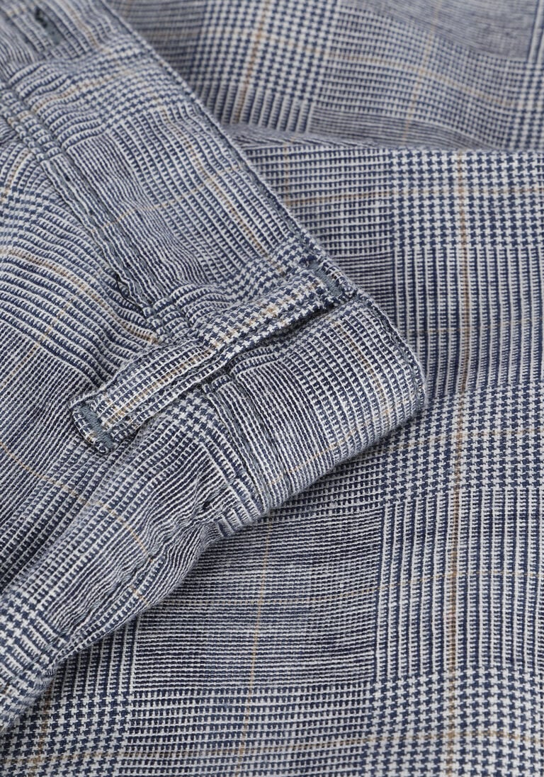 ALBERTO blauwe alberto pantalon rob
