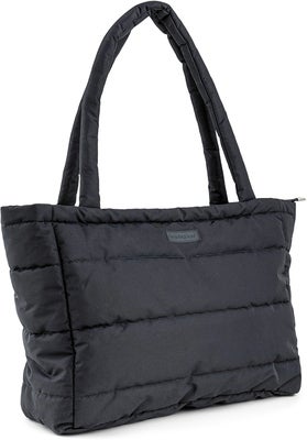 Done By Deer Quiltet Tote Stelleveske, Svart