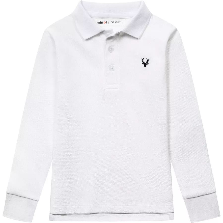 MINOTI Poloshirt Weiß
