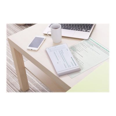 Exacompta - Manifold Carnet de quittances de loyer - 10,1 x 16,5 cm