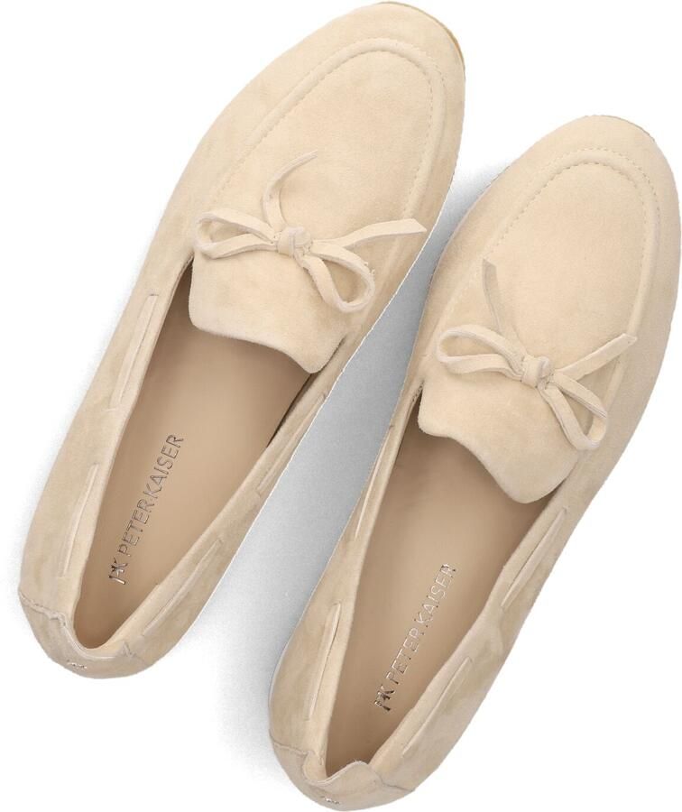 PETER KAISER Instappers Dames 74712 Maat: 37 5 Materiaal: Suède Kleur: Beige
