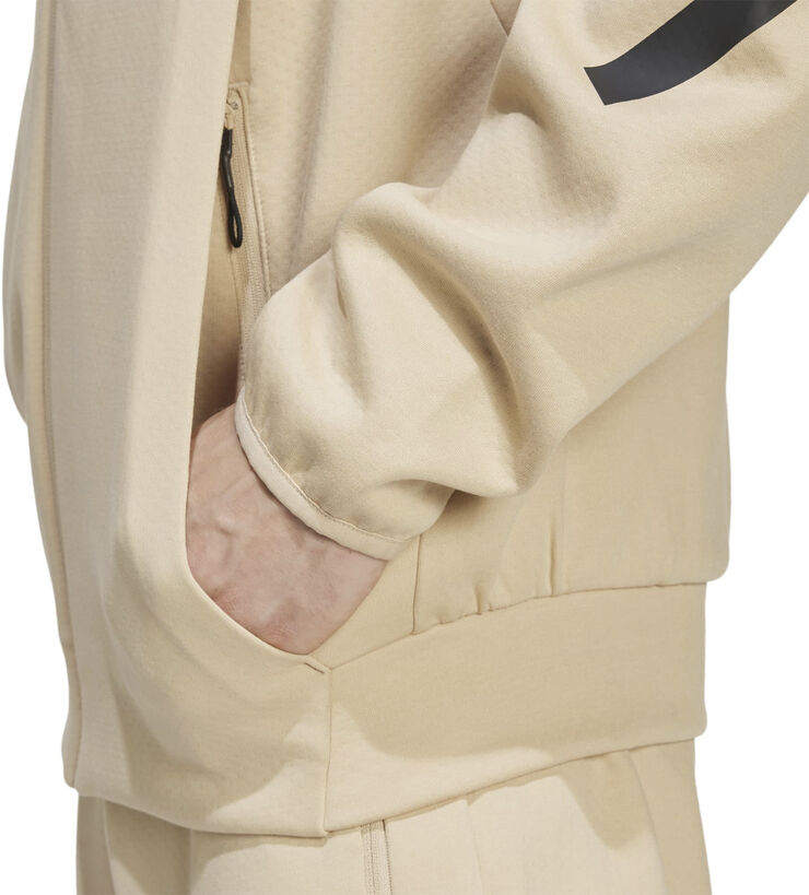 adidas Z.N. E FZ Hættetrøje Beige