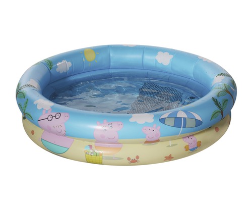 Happy People Peppa Pig 3-rings opblaaszwembad Ø 74 x 18 cm