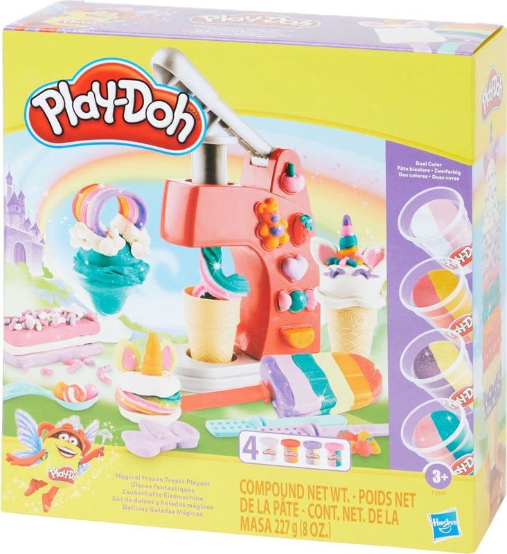 Play-Doh - Betoverende IJsmachine - Speelset - Inclusief Verschillende Kleuren Klei