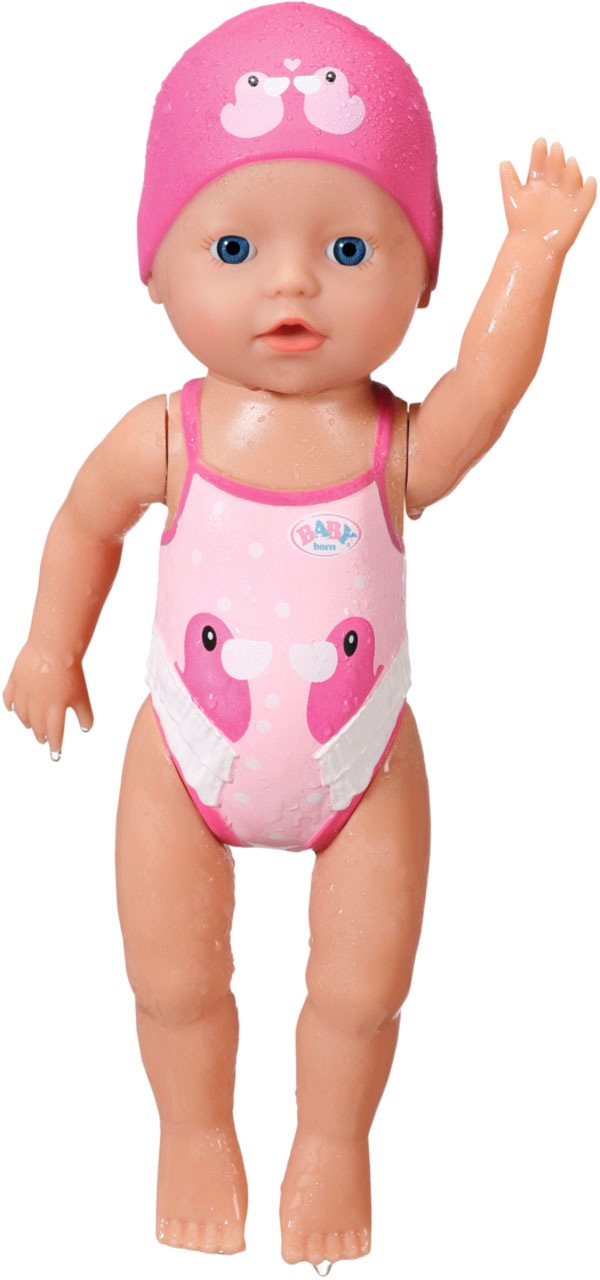 Baby Born Babypuppe »My First Swim Girl, 30 cm« schwimmt Kraul und Schmetterling