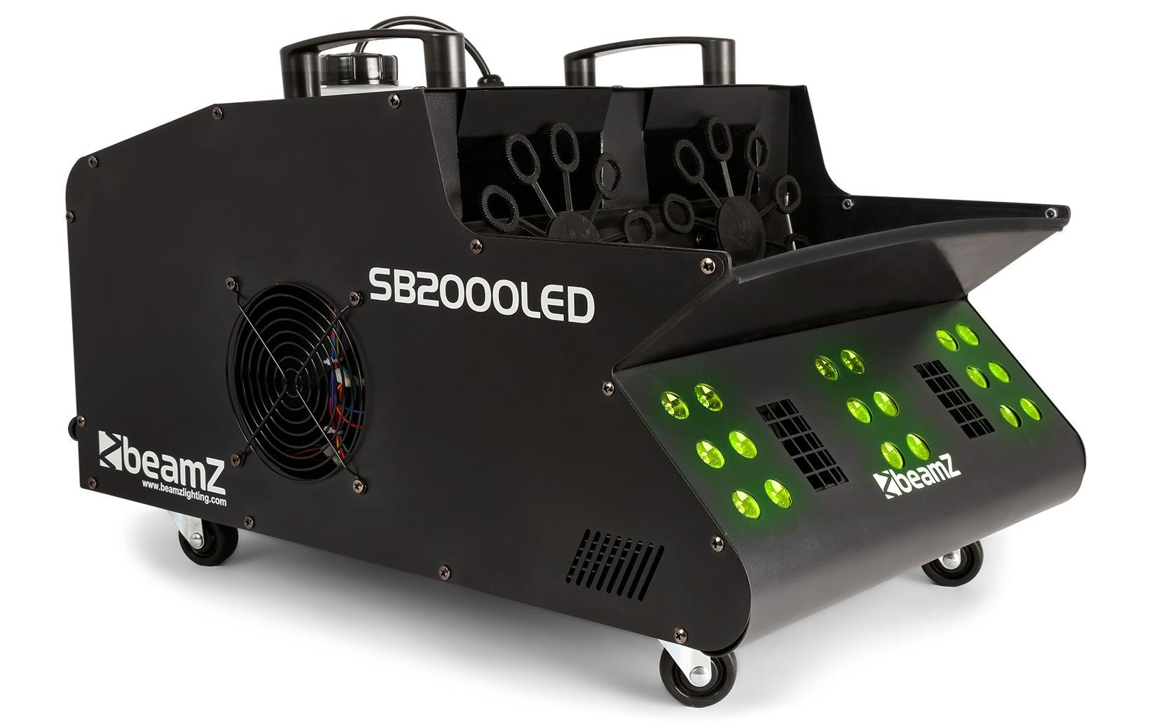 Seifenblasen-/Nebelmaschine SB2000LED<br>Nebel- und Seifenblasenmaschine mit LED-Beleuchtung